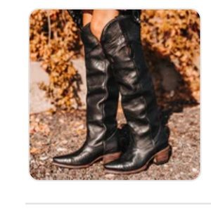 Freebird western over the knee boots . Never been worn !!